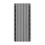 Aisens Caja Externa Disco SSD M.2 ASM2-RGB011GR - Compatible SATA y NVMe, LED RGB, USB 3.2 Gen 2 Tipo-C, Diseño Gaming Aluminio, Instalación Sin Tornillos